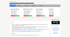 Desktop Screenshot of net.web.tr